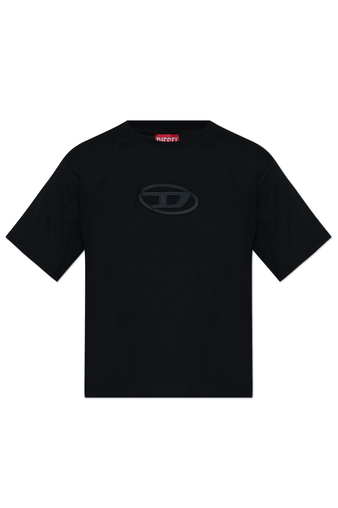 Black Top with 'T-BUXT-CROP-OD' logo Diesel - Vitkac AS